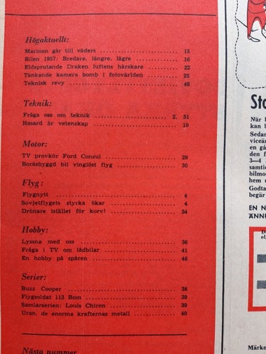 Teknikens Värld nr 21 1956: Ford Consul, bilnyheter 1957, J 35 Draken