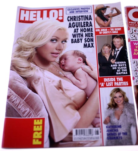 OK/Hello Magazine-Two magazines-Issue 612/Issue 1009 26/02/2008-NEW-Weight 940g
