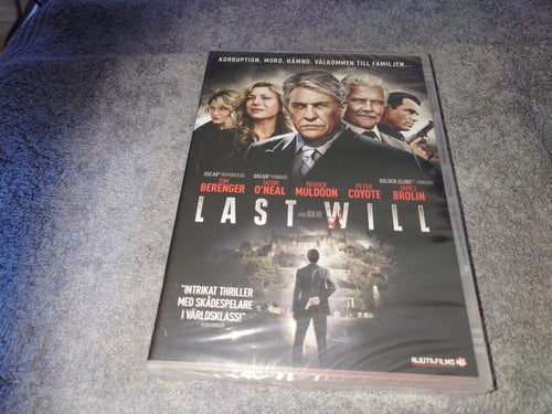 Last Will (inplastad), Tom Berenger, James Brolin, Tatum O'Neal