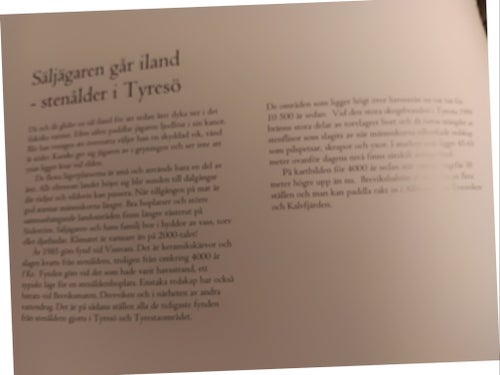 Skissblock Tyresö genom tiderna av David Bracken, 2006