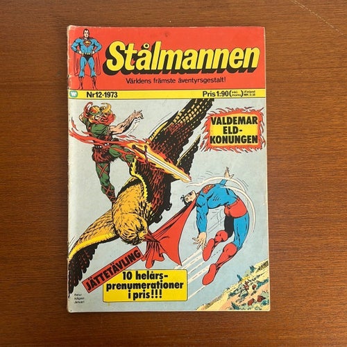 Stålmannen Nr 12 1973