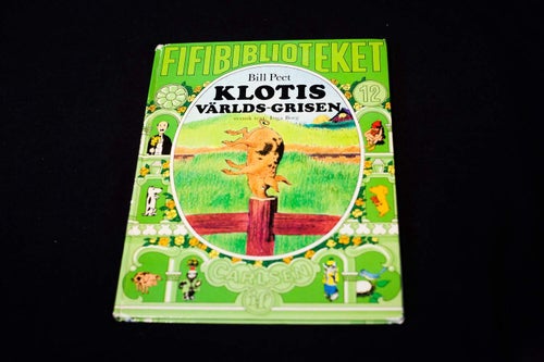 Klotis - Världs-Grisen. - Inga Borg. Tryckt 1976 , 2:a Upplagan.