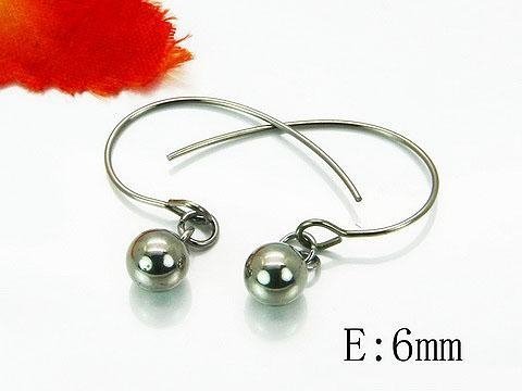 ByGranhult – Hängörhängen stålpärlor 6 mm