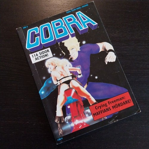 Cobra Nr 4 av Buichi Terasawa, 1990