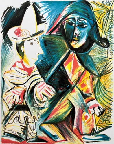 Limited Edition - Pablo Picasso litografi - signerad - Missa ej!