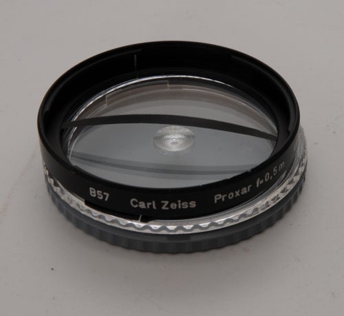 Carl Zeiss Proxar f-0.5m B50 halv