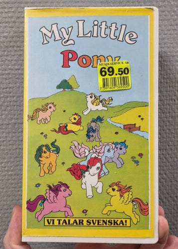 My Little Pony (1986) VHS - Hur ska det gå för fladderdalen?