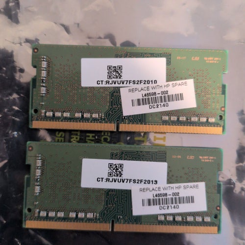Samsung RAM 16 GB (2x8GB) DDR4 3200MHz SODIMM - Perfekt Match!