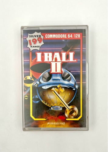 Commodore 64/128 I-Ball II Firebird Silver Range – Original kassett