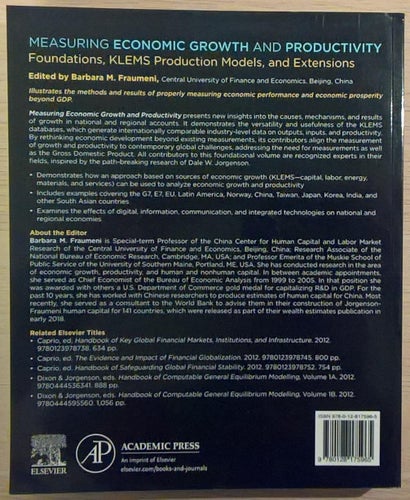 Measuring Economic Growth and Productivity / Barbara M. Fraumeni
