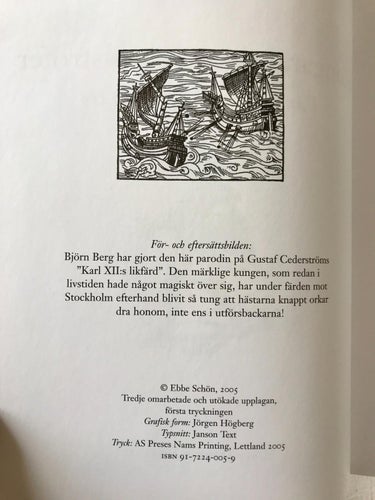 KUNGAR, KRIG OCH KATASTROFER Ebbe Schön 2005