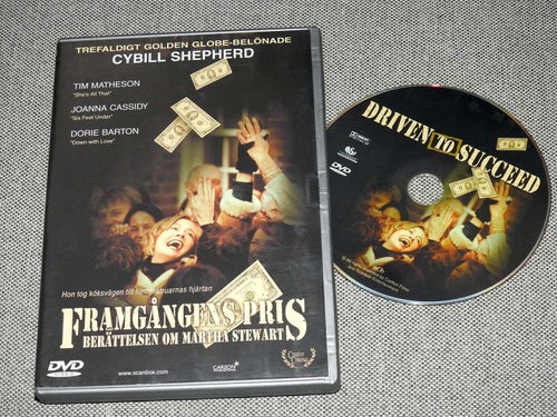 Framgångens Pris Berättelsen om Martha Stewart DVD Cybill Shepherd