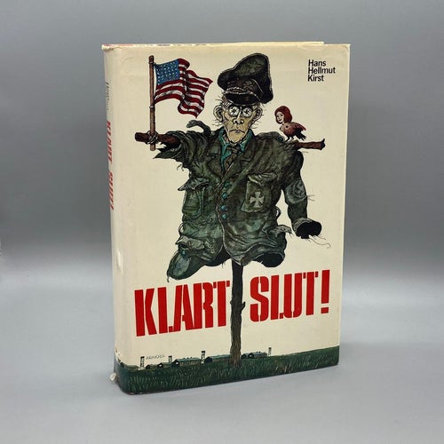 Klart slut av Hans Hellmut Kirst. Omslag av Hans Arnold