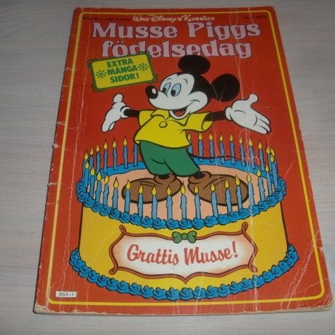 Walt Disneys Klassiker 1979 nr 1 - Musse Piggs Födelsedag