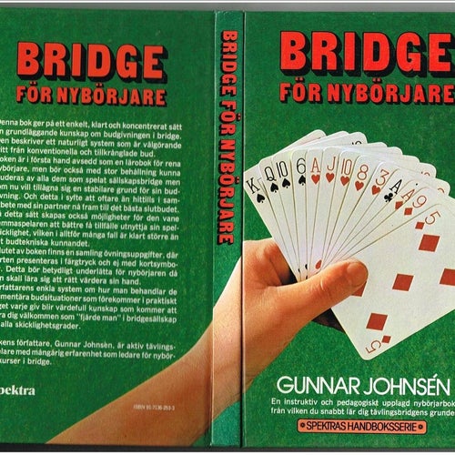 BRIDGE FÖR NYBÖRJARE - Gunnar Johnsén (1979)