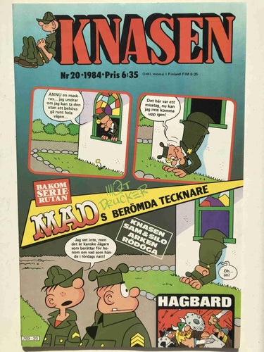 Knasen - 1984:20 Oläst!