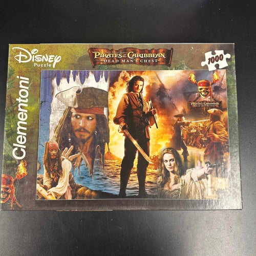 Pussel - Disney Pirates of the Caribbean - 1000 bitar komplett