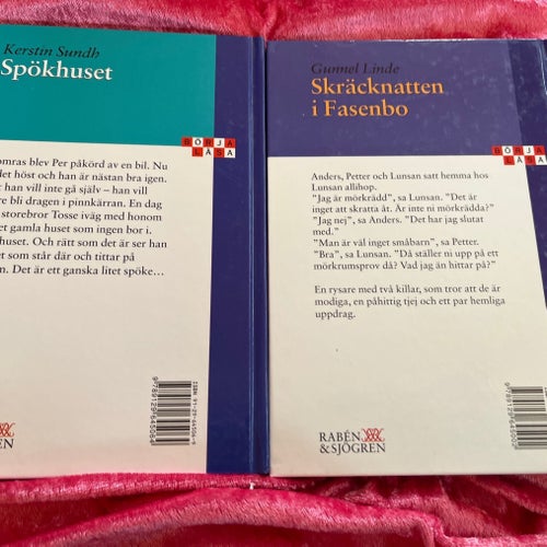 Spökhuset av Kerstin Sundh, Skräcknatten i Fasenbo av Gunnel Linde