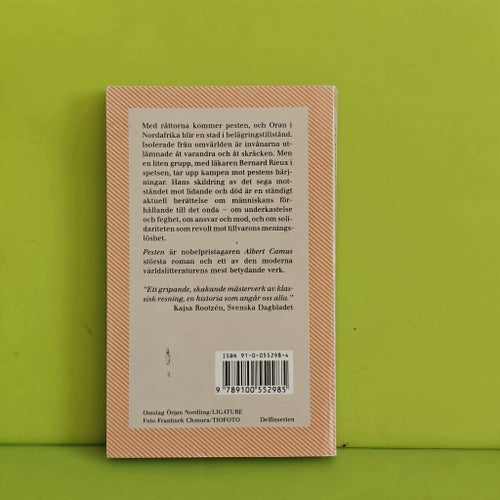 Pesten av Albert Camus, 1991
