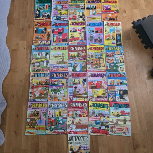 Knasen tidningar 1981-1986