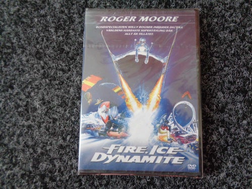 DVD-FIRE ICE DYNAMITE*Roger Moore* Ny inplastad