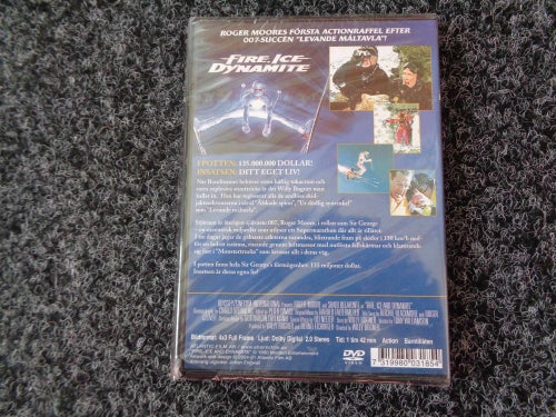 DVD-FIRE ICE DYNAMITE*Roger Moore* Ny inplastad