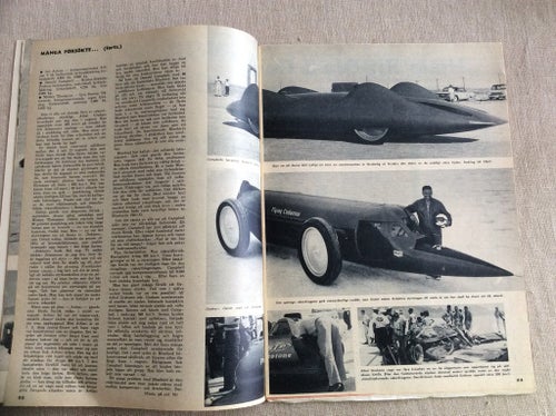 Teknikens Värld nr 24 1960 Campbell,DRAKEN,Norrsken,Skarpnäck,MB 300 SL
