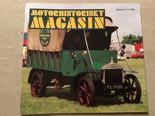 MOTORHISTORISKT MAGASIN NR 5 1993 DE SOTO 1938,SCANIA GENOM 12 LÄNDER