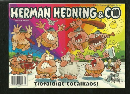 HERMAN HEDNING & CO 2001 julalbum oläst