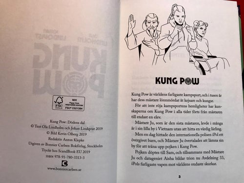 KUNG POW Dödens dal Ola Lindholm Johan Lindqvist 2019