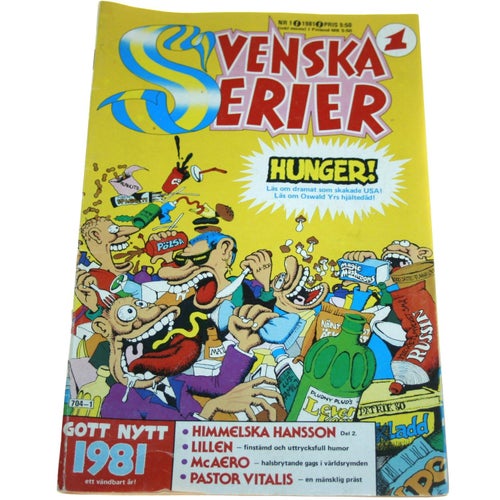 Svenska serier - 1981- NR 1