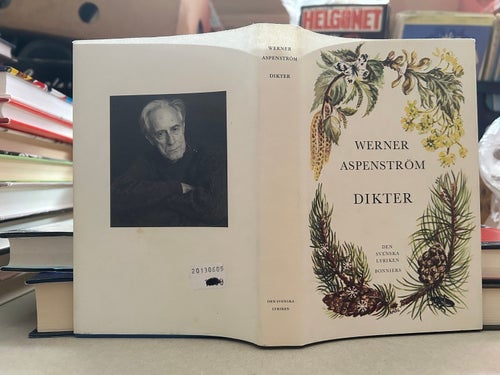 Dikter av Werner Aspenström, bok, Very Fine plus