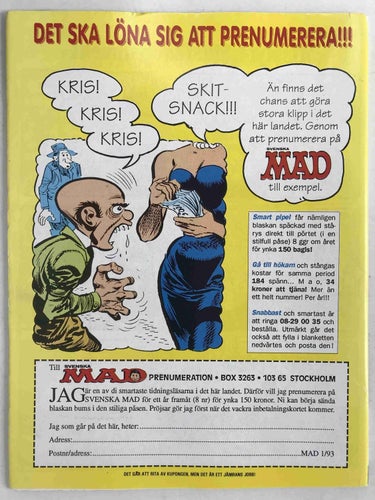 MAD - 1993:1 VF