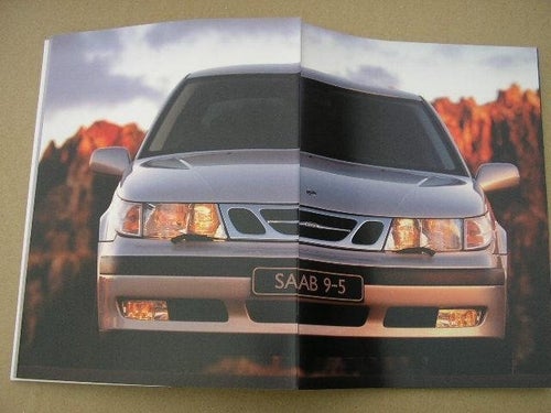 Försäljningsbroschyr Nya SAAB 9-5