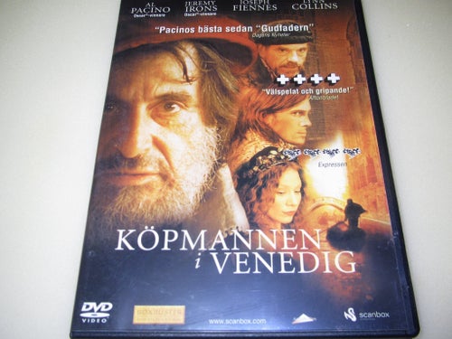 Köpmannen i Venedig - DVD