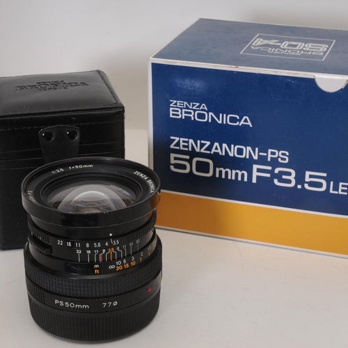 Zenza Bronica Zenzanon-PS 50 mm F3.5 objektiv