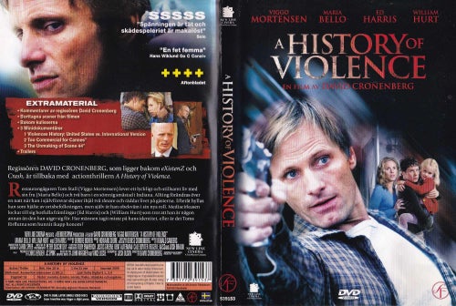 DVD - A HISTORY OF VIOLENCE - SÖNDAGSFILMEN