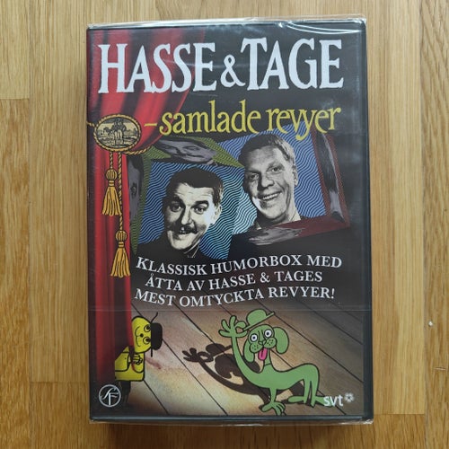 Hasse & Tage - Samlade Revyer (DVD) - Inplastad