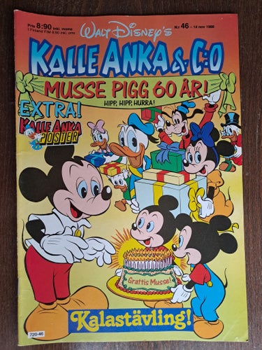 Kalle Anka & C:o nr 46 / 1988