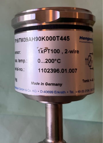 Hengesbach Temperaturgivare TP16/TW39AH90K000T445