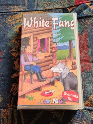 White Fang - CARTOON - VHS (Svenskt Tal)