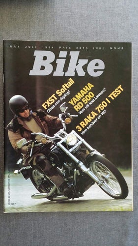 Bike nr 7 1984: Kawasaki GPz 750, Honda CBX 750 F, Suzuki GSX 750 EF