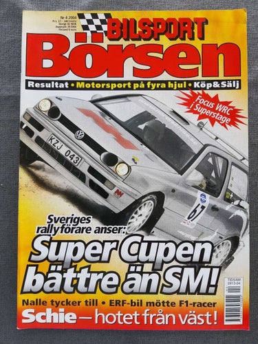 Bilsport Börsen nr 4 2004