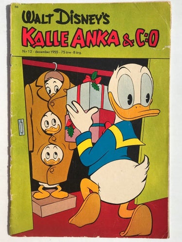 Kalle Anka - 1955:12. VG
