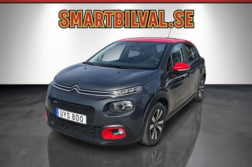 Citroën C3 1.2 PureTech 82 Manuell, 82hk, 2017