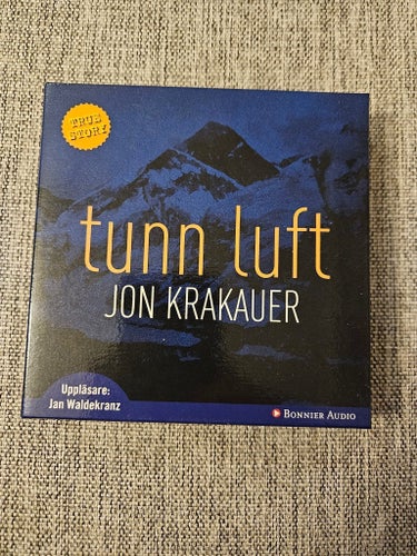Tunn Luft - Jon Krakauer (Ljudbok 9 CD)