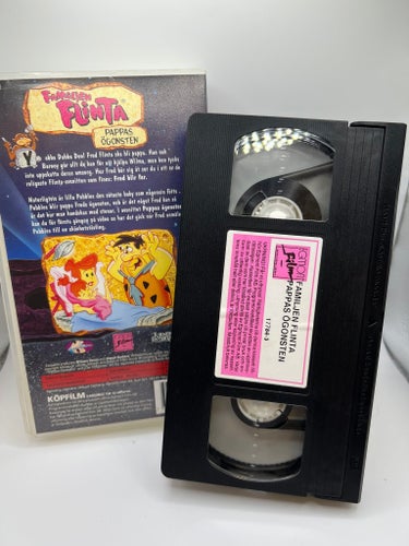 Familjen Flinta: Pappas Ögonsten VHS