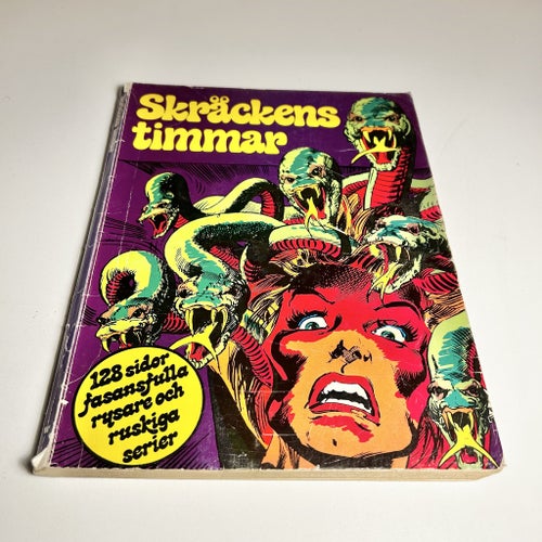 Skräckens Timmar 1973, bra skick! VG
