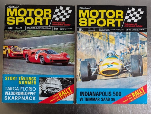 Illustrerad Motorsport Tidningen för avancerade bilister 1968
