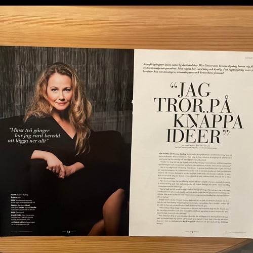 Diverse artiklar på Yvonne Ryding